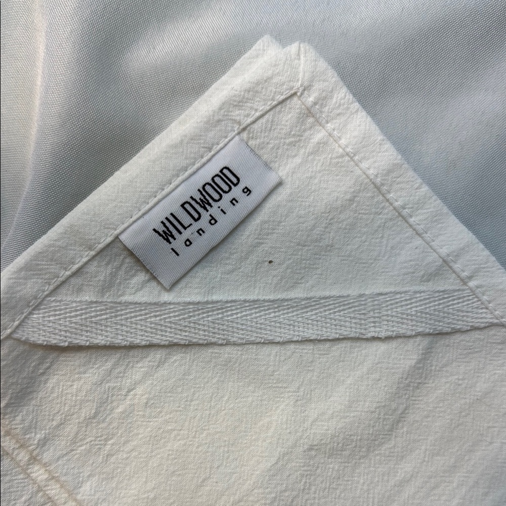 Wildwood Landing Flour Sack Kitchen Tea Towel 100% Cotton 29" x 29", NWOT - Picture 2 of 4